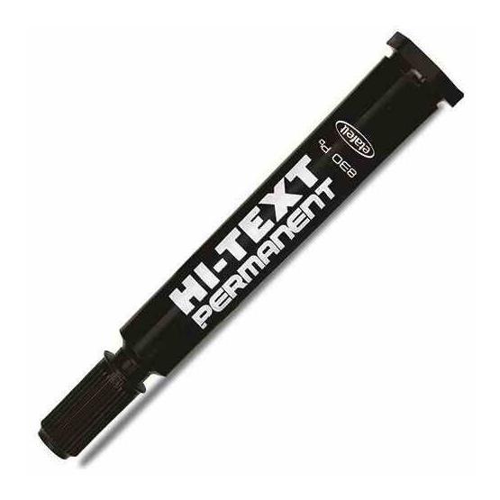 Hi-text Kesik Uçlu Siyah Permanent Marker