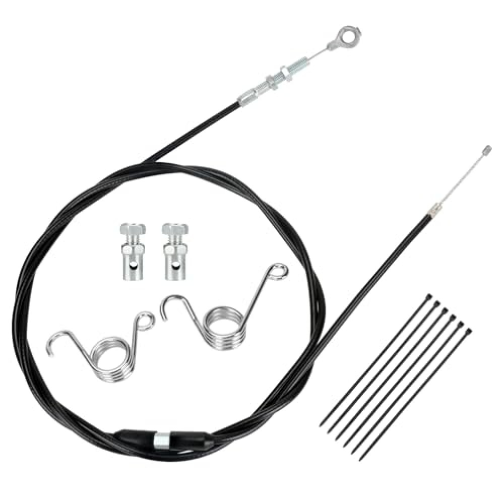 HIAORS 75 inch Go Kart Throttle Cable Kit Compatible with Predator 212cc 196cc VM22 VM24 GX160 GX200 6.5hp Engine Manco ASW American Sportworks Kandi Yerf Dog Go Cart Lawn Mower Replacement Parts