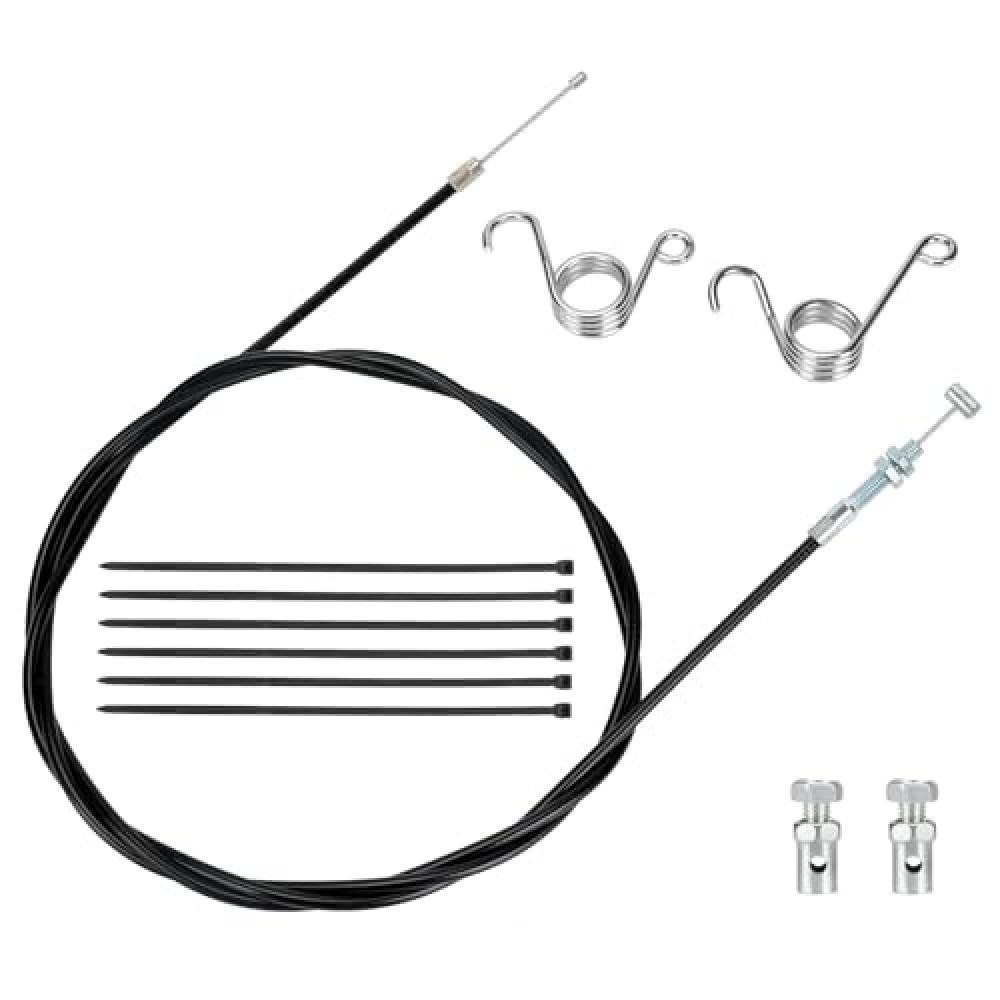 HIAORS 75 inch Universal Straight Throttle Cable Compatible with 90cc 110cc 125cc 150cc 200cc 250cc Kandi Go Kart Cart Mini Bike Gas Scooter, 75" Brake Cable for Pit Dirt Bike Buggy Motorcycle Parts