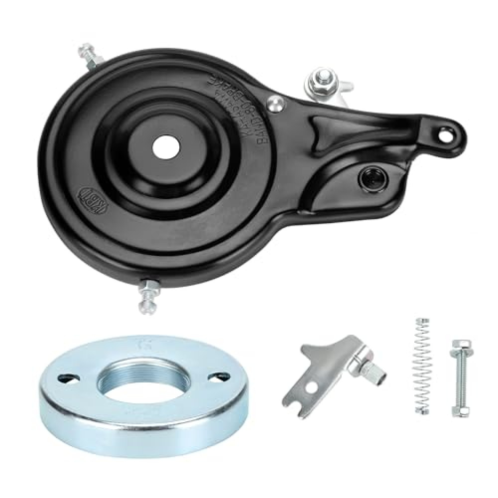 HIAORS Universal 80mm Rear Band Drum Brake Assembly with Hardware Replacement for Schwinn Meridian Trike Mini E-Bike Bicycle Razor Pocket Mod Rocket Electric Folding Scooter Dirt Bike Tricycle Parts