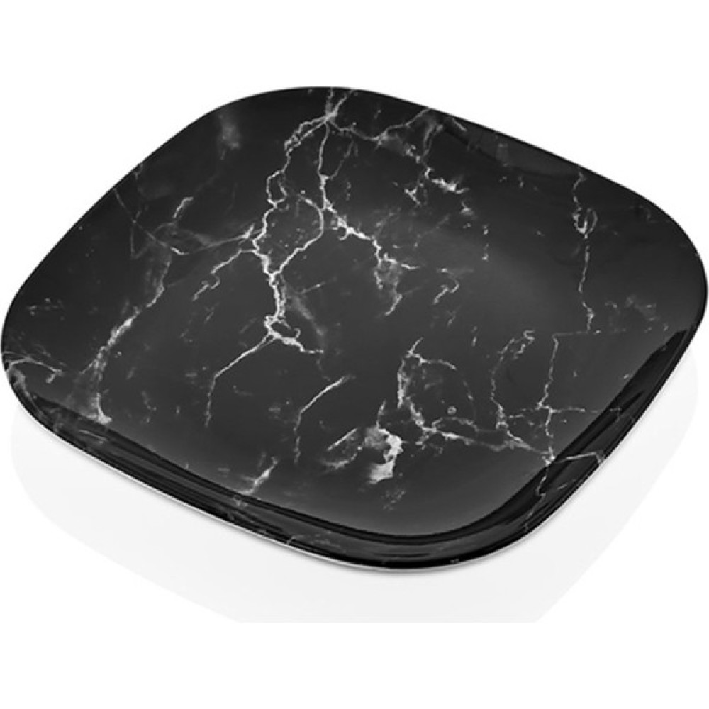 Hibana Melamin X6 Adet Kare Servis 17CM Siyah Mermer (17X17X2.1CM 145GR) Oto Boyaları Fiyatı
