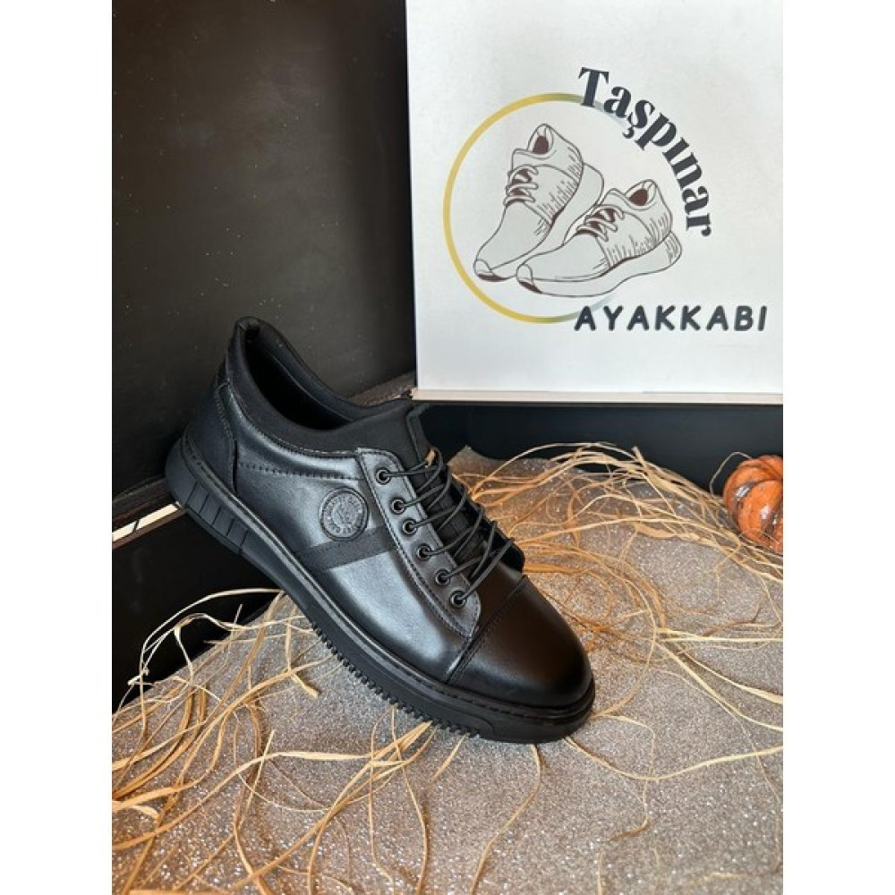 Hidayet Özel H. Özel %100 Hakiki Deri Erkek Kışlık Rahat Kauçuk Kaymaz Taban Ortopedik Günlük Sneaker Ayakkabı 40-44 Erkek Günlük Ayakkabıları Fiyatı