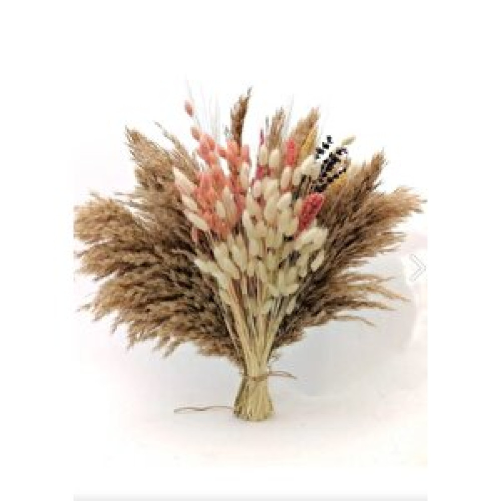 Hidden Botanics Kurutulmuş Çiçek Aranjmanı Gelin Buketi Bohem Düğün Çiçekleri Ynpampas Obje Fiyatı