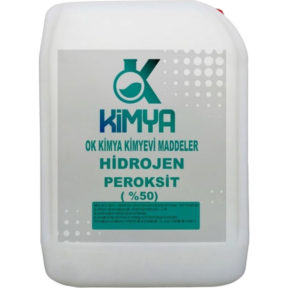 Hidrojen Per Oksit %50 - Hydrogen Peroxide Oksijenli Su 10 kg - 10 lt Hijyen ve Temizlik Fiyatı