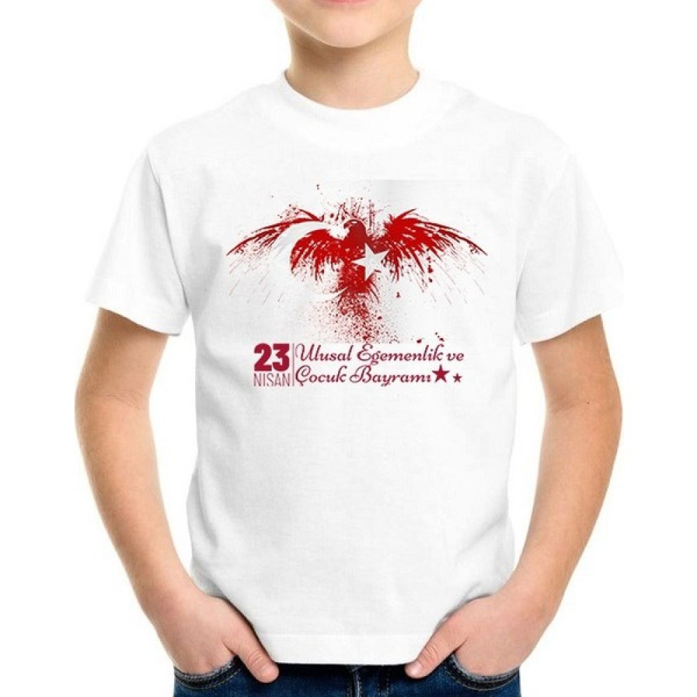 Hidz 23 Nisan Tişört (Tip 1) Erkek Çocuk T-shirt Fiyatı