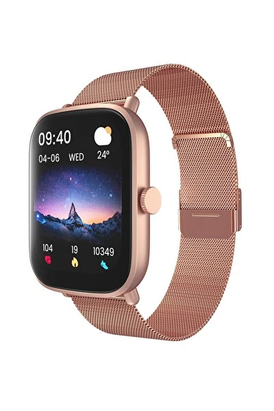 HiFuture FutureFit Zone Ip68 Rose Gold Akıllı Saat Akıllı Saat Fiyatı