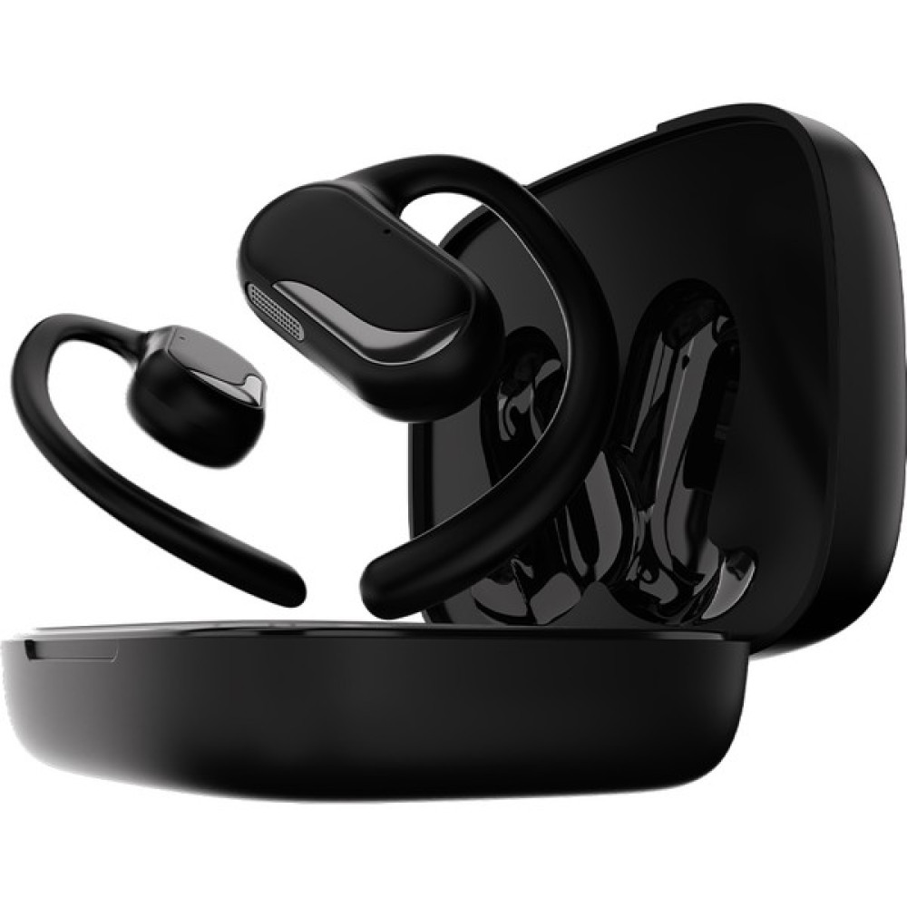 HiFuture FutureMate Pro BT 5.2 IPX5 Su Geçirmez ENC Çevresel Gürültü Engelleme 4 Mikrofonlu Open-Ear Kablosuz Kulak İçi Kulaklık Siyah Bluetooth Kulaklık Fiyatı