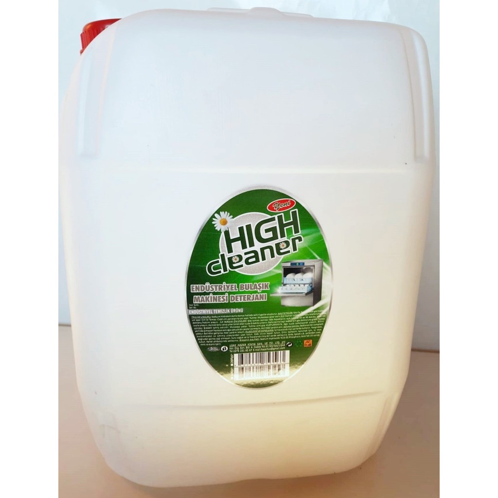 High Cleaner Endüstriyel Bulaşık Makinesi Deterjanı 20 LT Bulaşık Makineleri Fiyatı