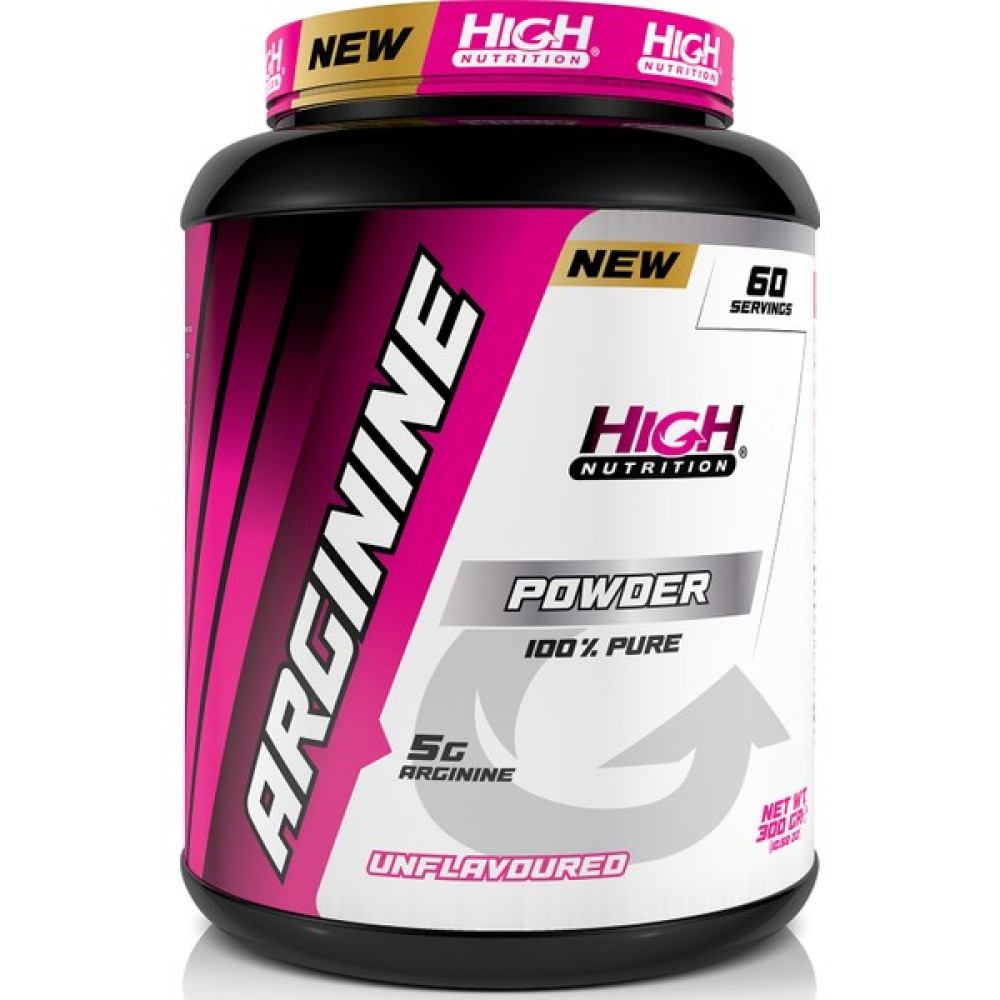 High Nutrition Arjinin, Arginine Aromasız 300 Gr - 60 Servis - 1 Serviste 5000 Mg - -- Amino Asit Fiyatı