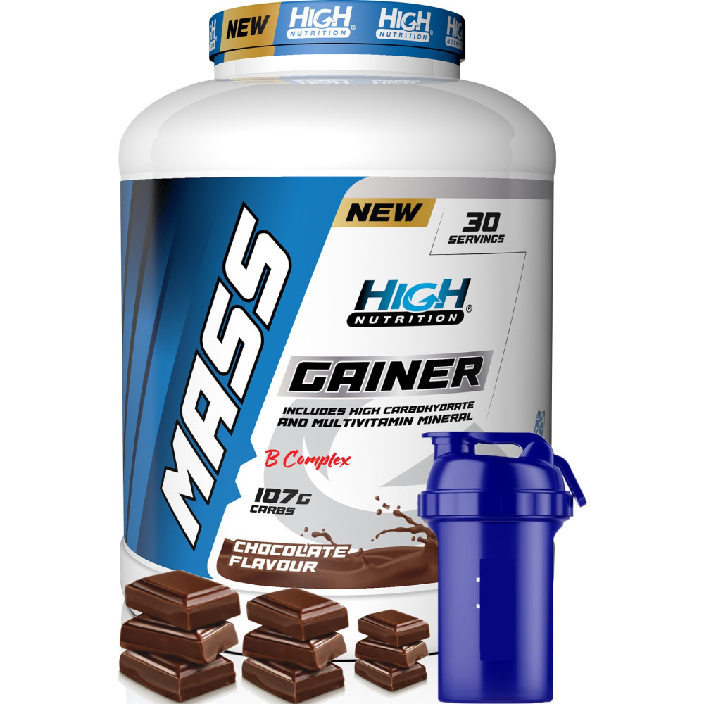 High Nutrition Mass Gainer 3600 gr Çikolata Aromalı Kilo Almaya Yardımcı Hacim Kütle Kas Karbonhidrat Tozu + Sporcu Besinleri Fiyatı