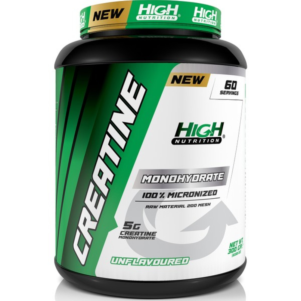 High Nutrition Micronized Creatine Monohydrate 300 Gr 60 Servis 1 Serviste 5 Gr Kreatine - -- Sporcu Besinleri Fiyatı