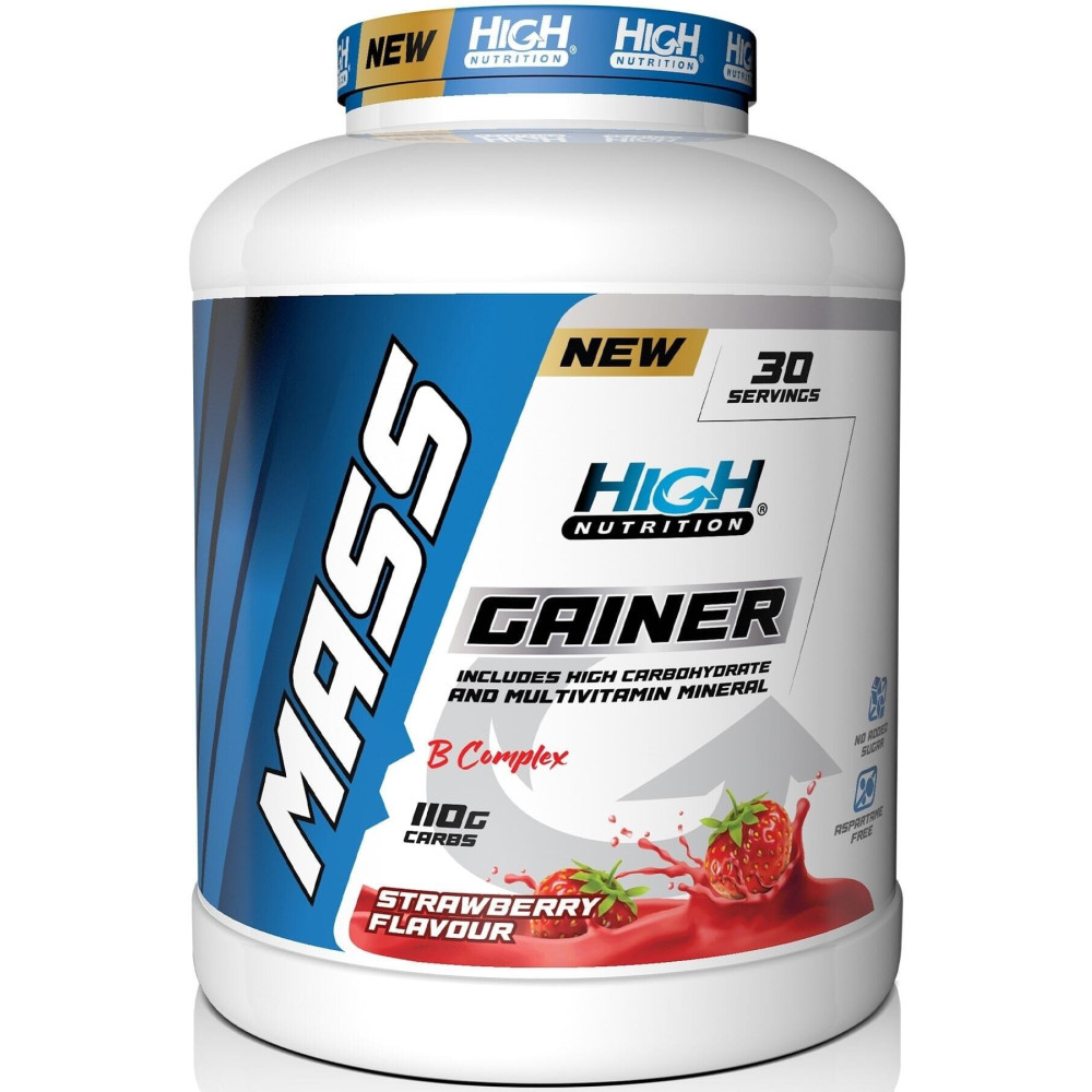 High Nutrition Nutrition Mass Gainer 3600 gr Çilek Aromalı Kilo Almaya Yardımcı Sporcu Besinleri Fiyatı