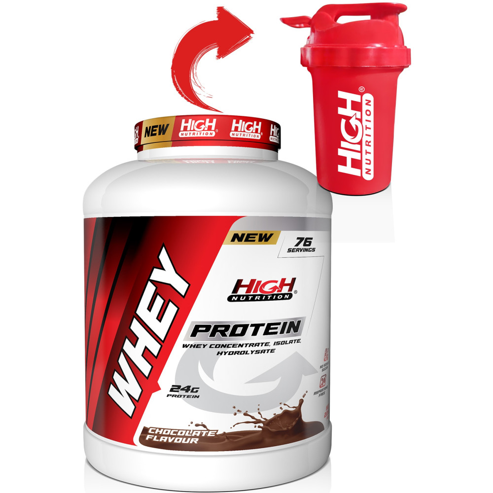 High Nutrition Whey Protein 2280 Gr Çikolata Aromalı Protein Tozu 24 Gram Protein Protein Tozları Fiyatı