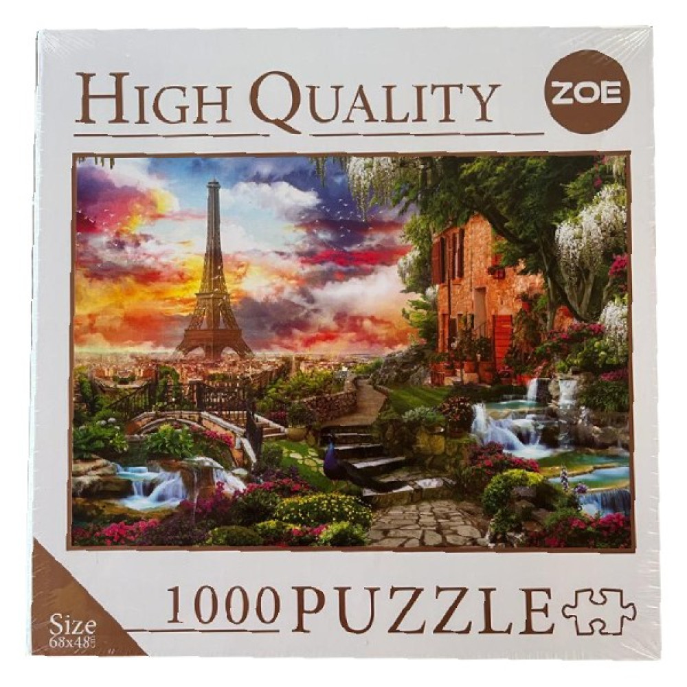 Hıgh Qualıty Zoe 1000 Parça Eyfel Kulesi Puzzle - 3 Oto Boyaları Fiyatı