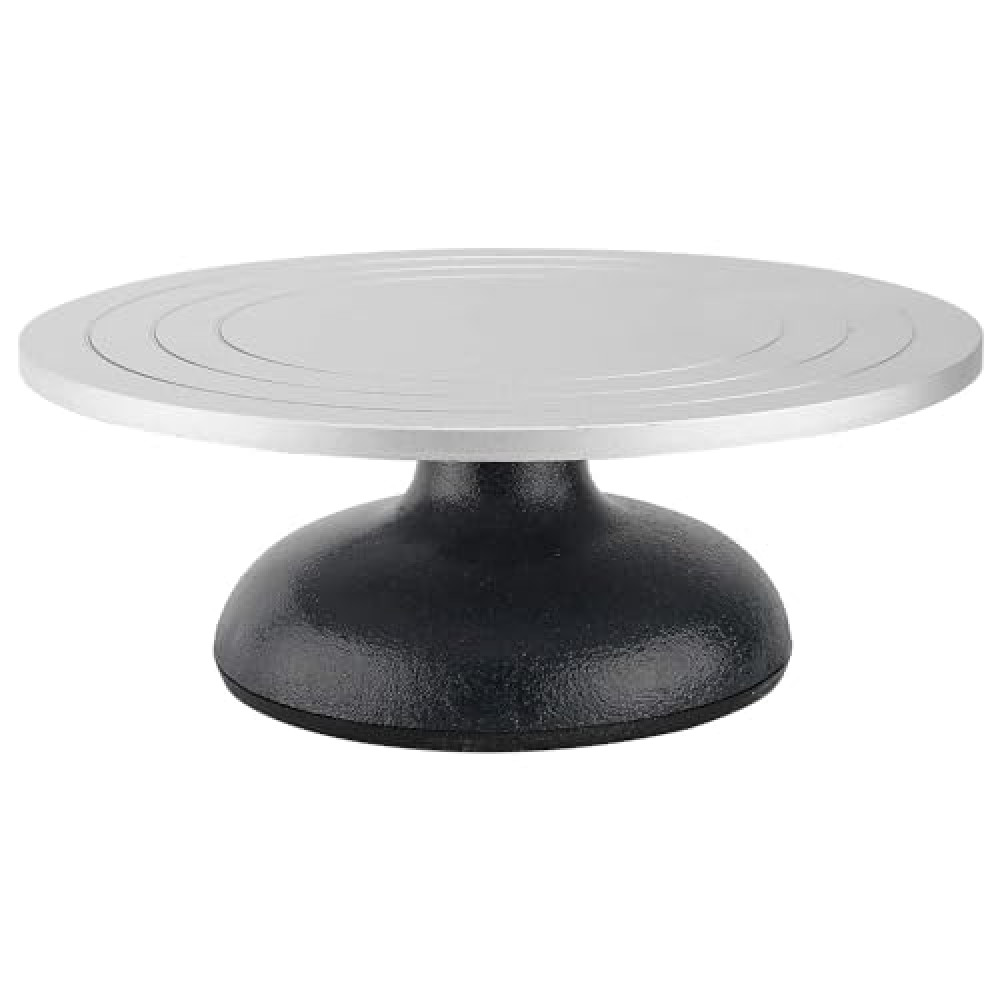 HighFree Large 12 inch Sculpting Wheel, Heavy Duty Banding Wheel All Metal Construction Turntable with Ball Bearings