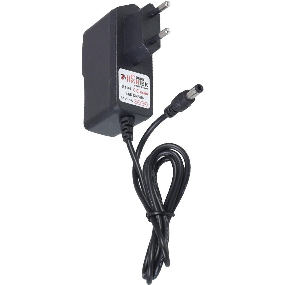 Hightek 12V 1A Priz Tipi Adaptör HT-1101 Diğer Fiyatı