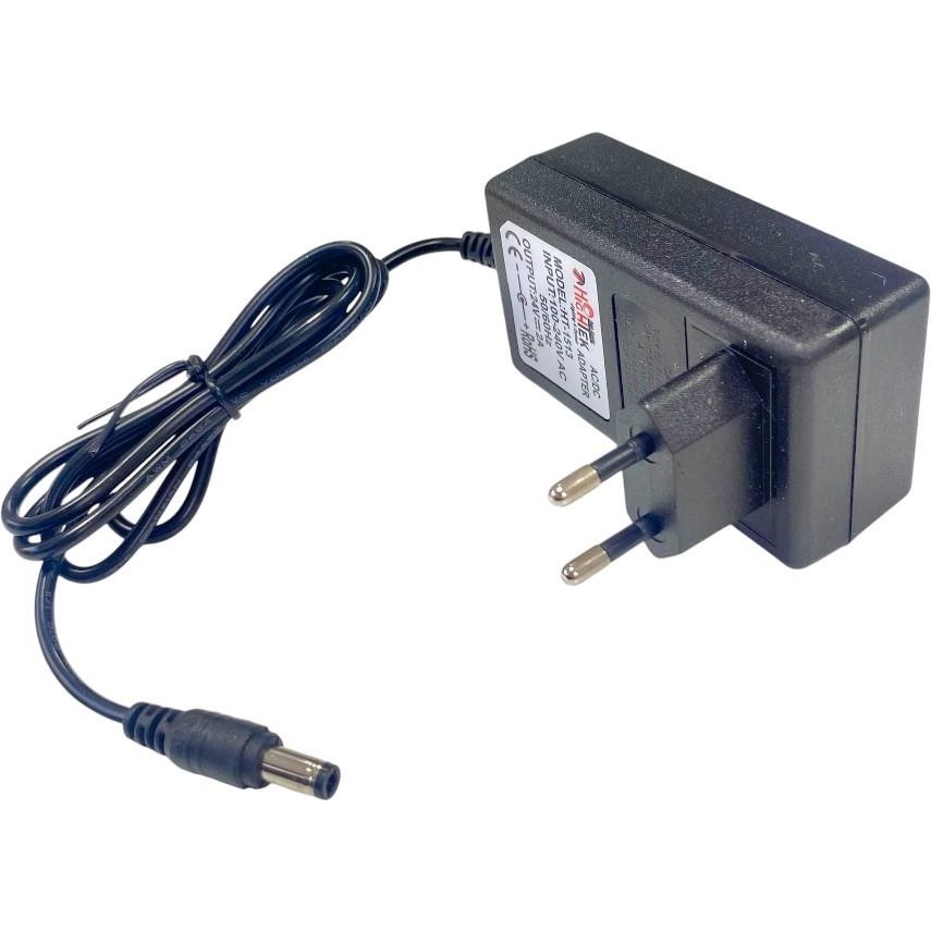 Hightek Dc 24VOLT 2AMPER Priz Tipi Adaptör 5.5x2.5mm Jak Fişli - Siyah Diğer Fiyatı
