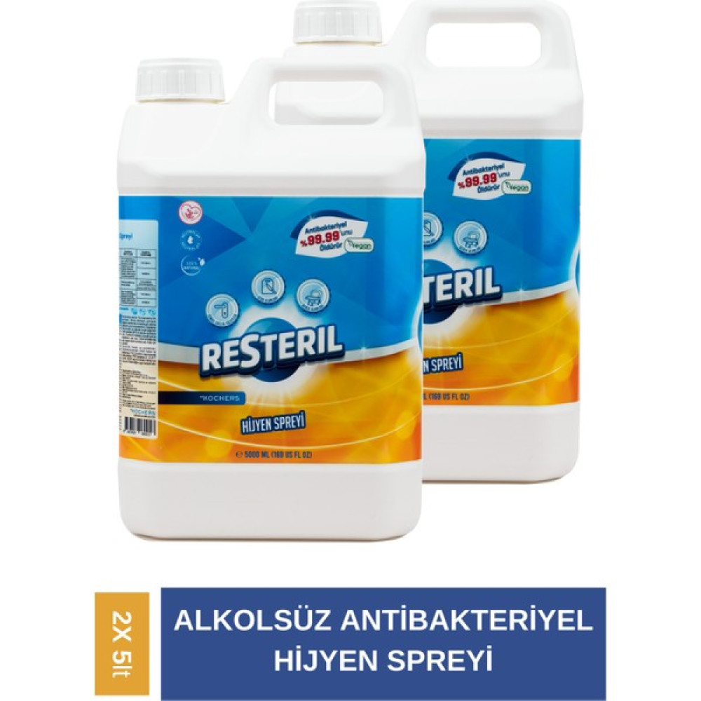 Hijyen Spreyi 2x5L Banyo ve Mutfak Temizleyici Klozet Yüzey Temizleyici Parlatıcı ve Temizleyiciler Fiyatı