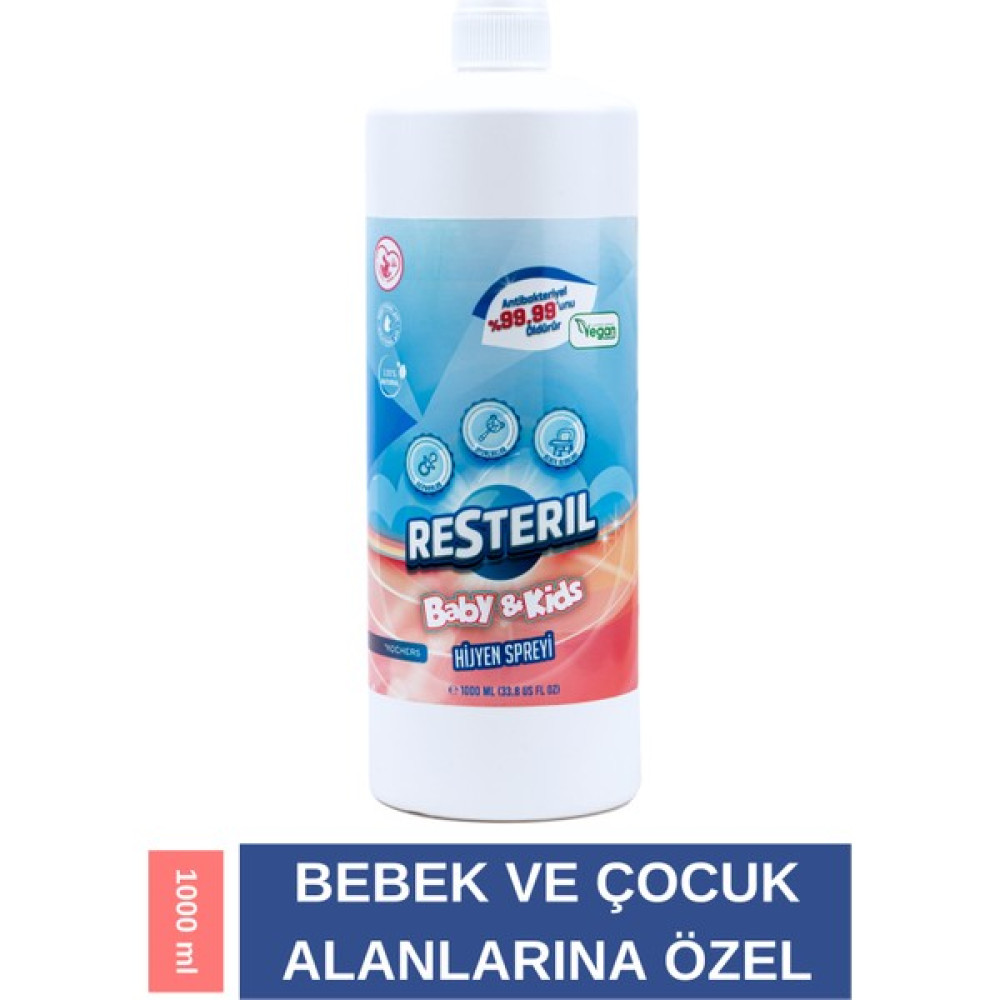 Hijyen Spreyi Baby&Kids 1L Bebek Çocuk Oyuncak Dezenfektan Sprey - 1 lt Hijyen ve Temizlik Fiyatı