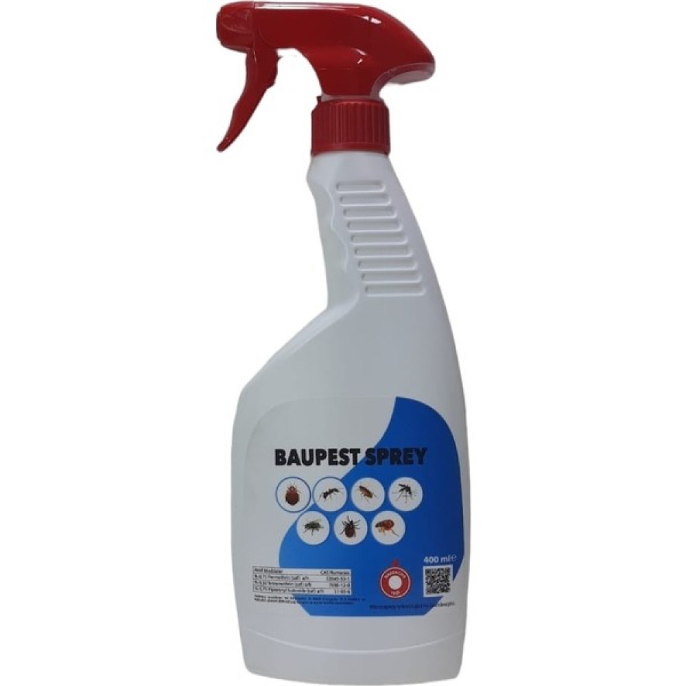 Hijyenia Güve - Kelebek Ilacı Baupes Ultra Sprey 400 ml Kullanıma Hazır Sinek-Kene-Haşere Kovucu Fiyatı