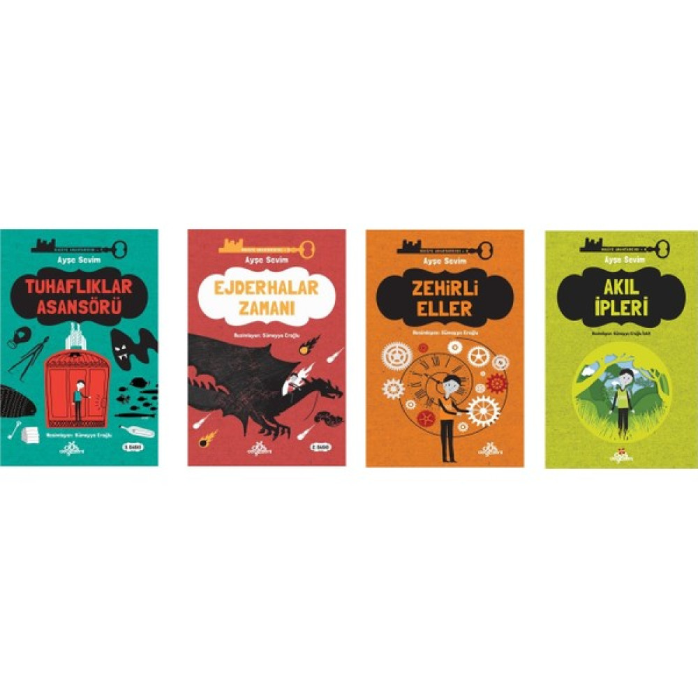 Hikaye Anahtarcısı Serisi (4 Kitap) -Ayşe Sevim Çocuk Öykü Fiyatı