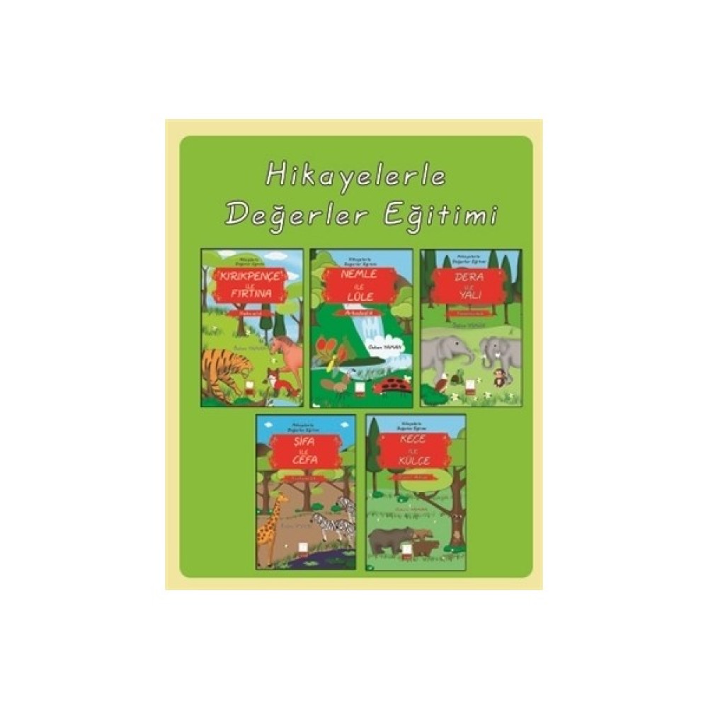 Hikayelerle Değerler Eğitimi Seti (5 Kitap Takım) Çocuk Öykü Fiyatı