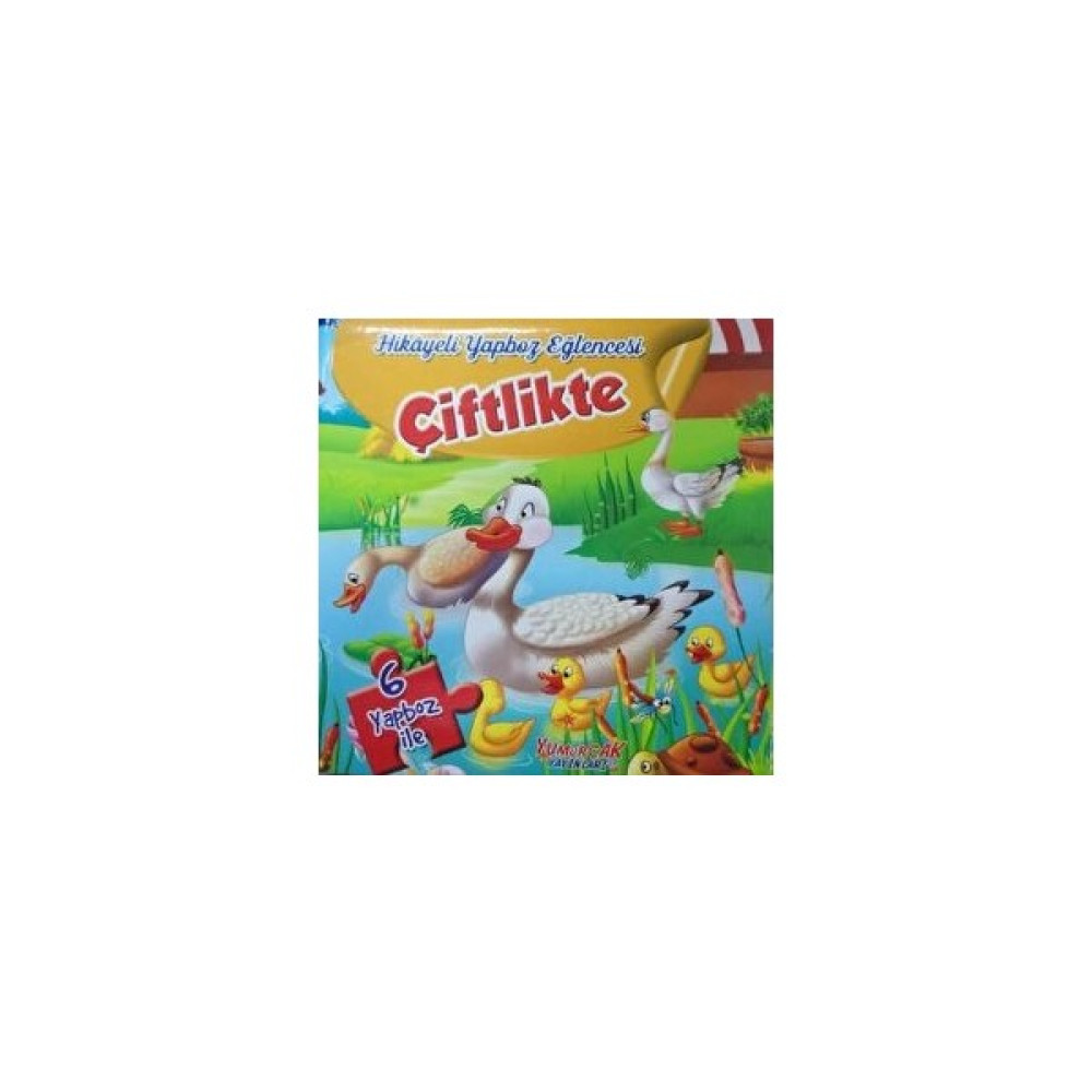 Hikayeli Yapboz Eğlencesi - Çiftlikte Çocuk Masal Fiyatı