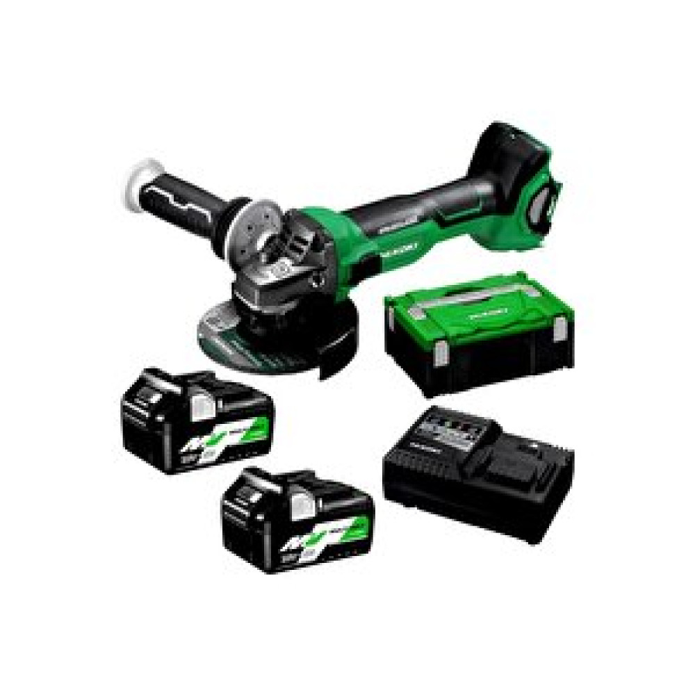 Hikoki G3613da 36volt/2.5ah Li-ıon 125mm Kömürsüz Devir Ayarlı Profesyonel Avuç Taşlama Taşlama Makinesi Fiyatı