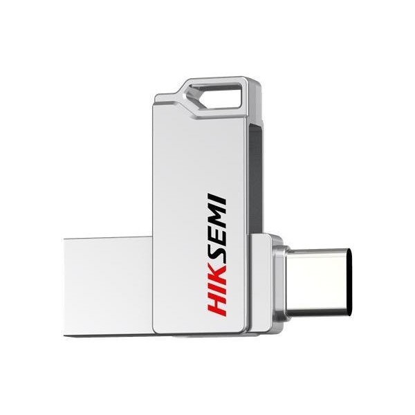 Hiksemi 128GB Gümüş Type-C Dual USB 3.2 Flash Bellek 150 MB/s Okuma Hızı ile Hızlı İletim Bilgisayar Çevirici ve Adaptörü Fiyatı