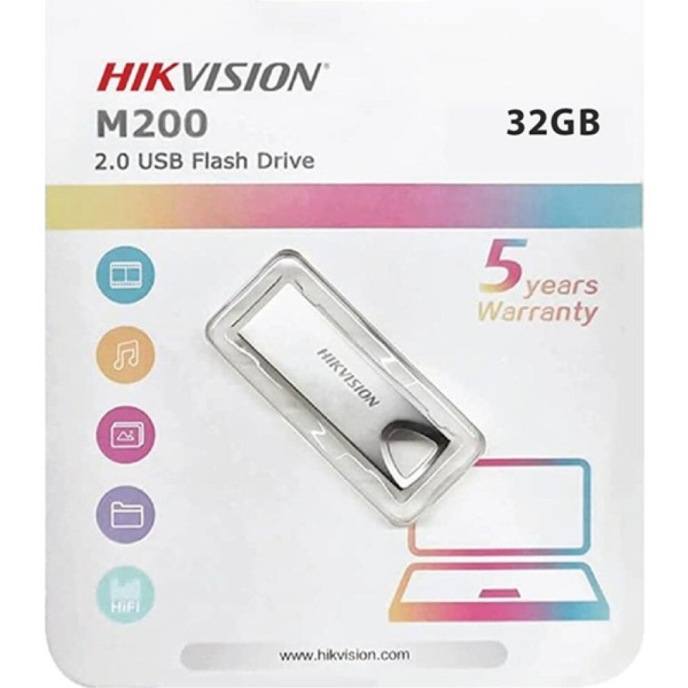 Hikvision 32GB Usb2.0 HS-USB-M200-32G Metal Flash Bellek Flash Bellekler Fiyatı