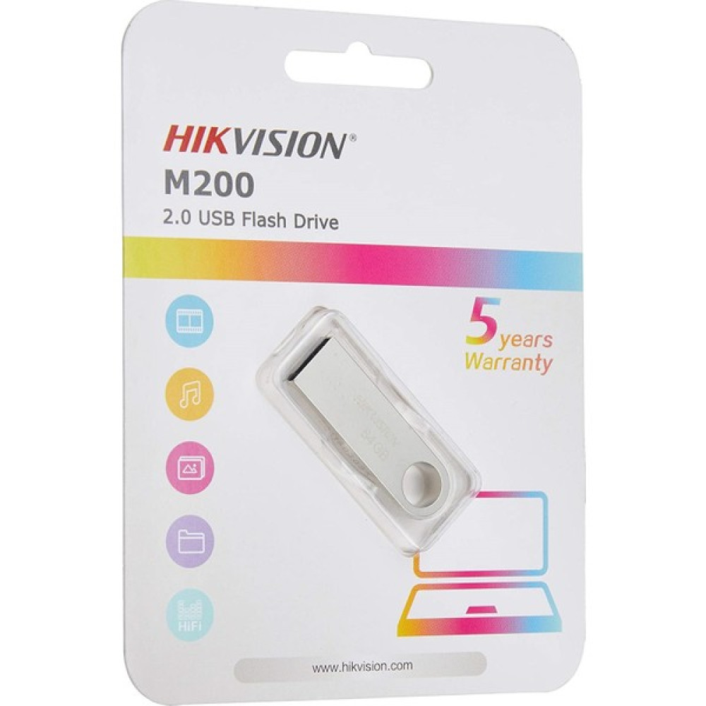 Hıkvısıon 64GB Usb2.0 Flash Bellek HS-USB-M200 - Gri - 1 GB Flash Bellekler Fiyatı
