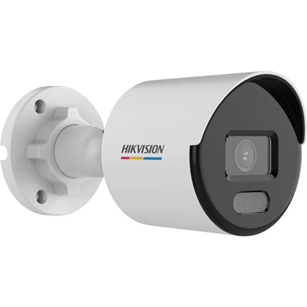 Hıkvısıon DS-2CD1027G0-LUF 2mp 2.8mm 30MT Dahili Ses / Colorvu Ip 67 Poe H265+ Ir Bullet Ip Kamera Güvenlik Kameraları Fiyatı