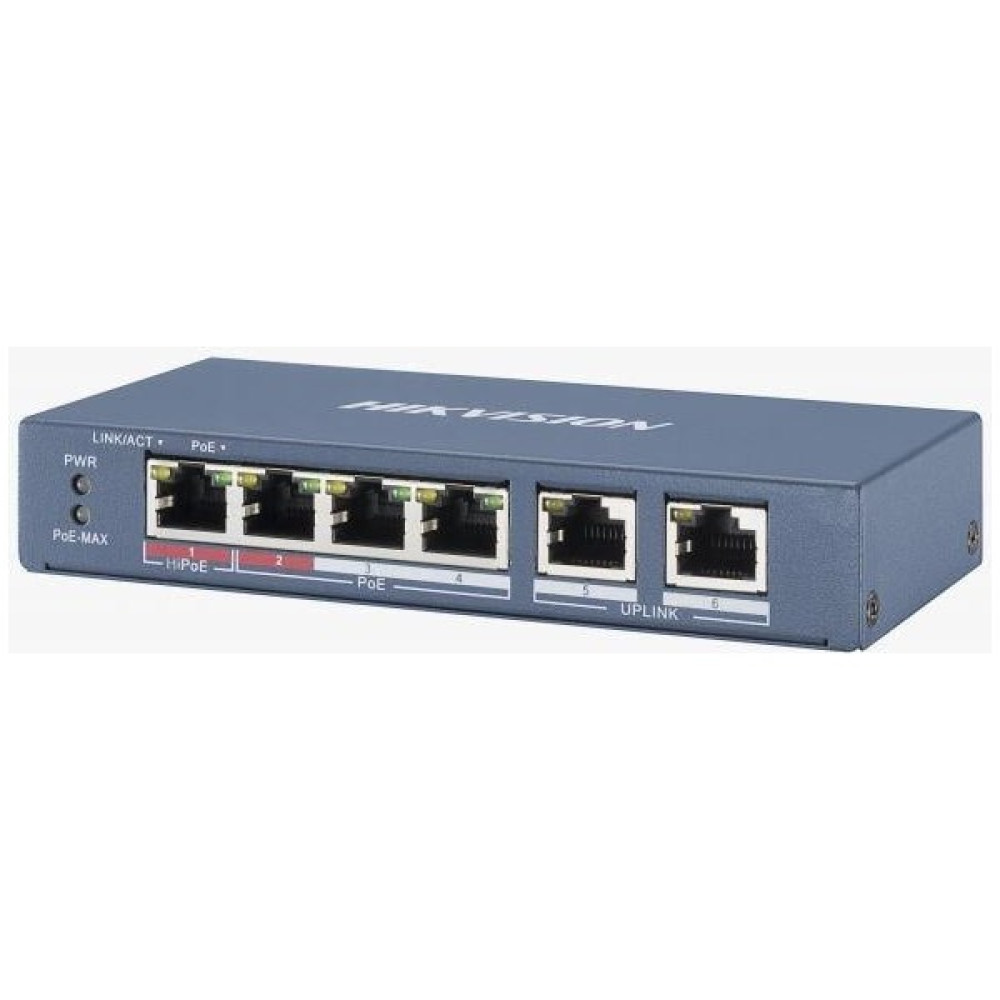 Hıkvısıon DS-3E0106P-E/M 4xfe+2xfe 35W Poe Swıtch Oto Boyaları Fiyatı