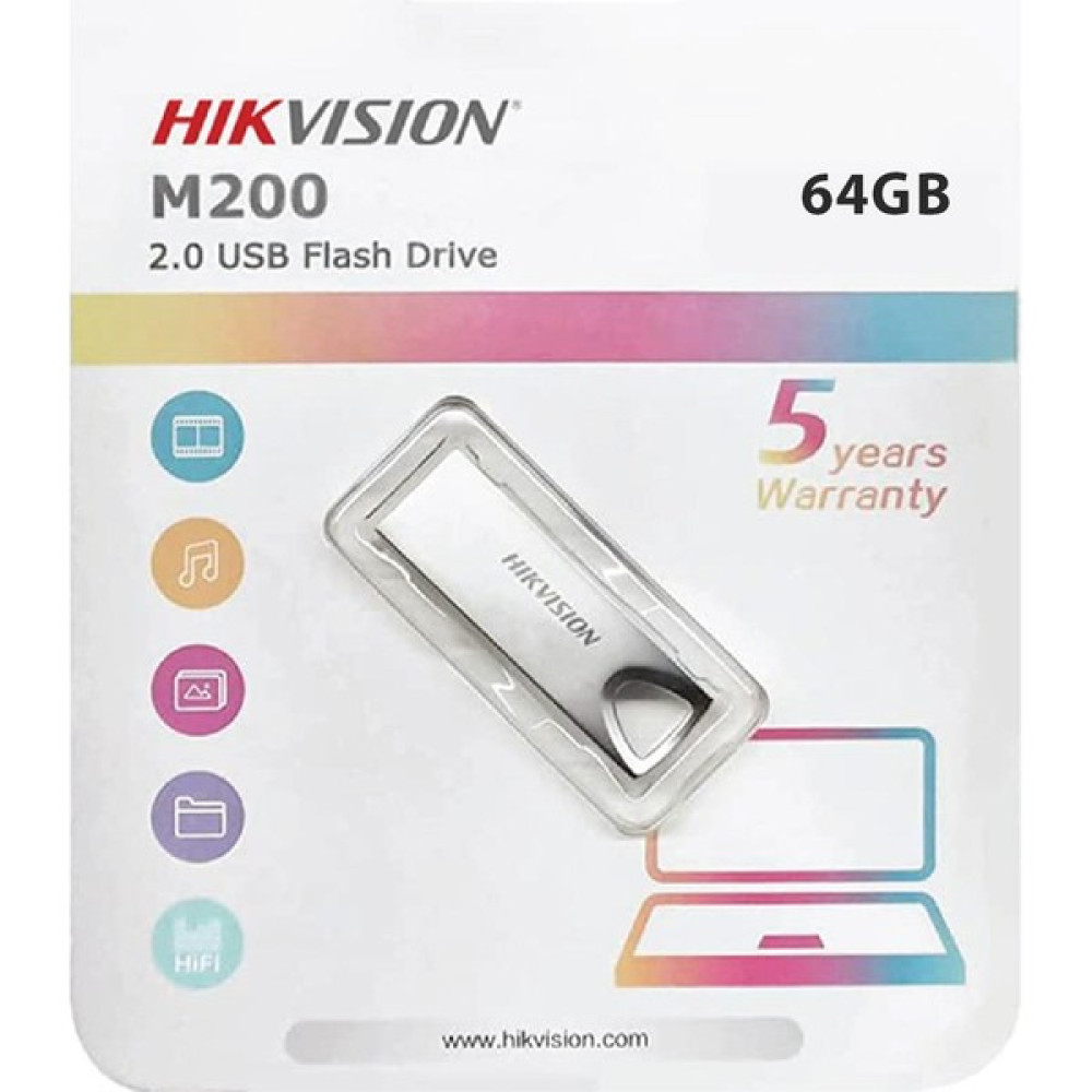 Hikvision HS-USB-M200/64G 64GB 2.0 USB Flash Bellek - 1 Adet Flash Bellekler Fiyatı