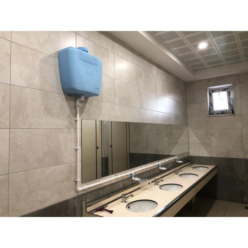 Hilal Kimya 20 Lt Butonlu 4 Musluklu Merkezi Sistem Depolu Sıvı Sabunluk MAVİ - 4 LÜ Oto Boyaları Fiyatı