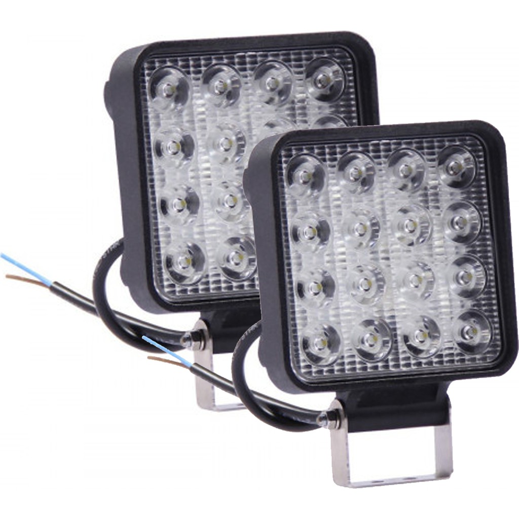 Hilal Shops 16 LED Lamba Off-Road Atv Iş Makinası Çalışma Lambası x 2 Adet Ofis Masa Lambası Fiyatı