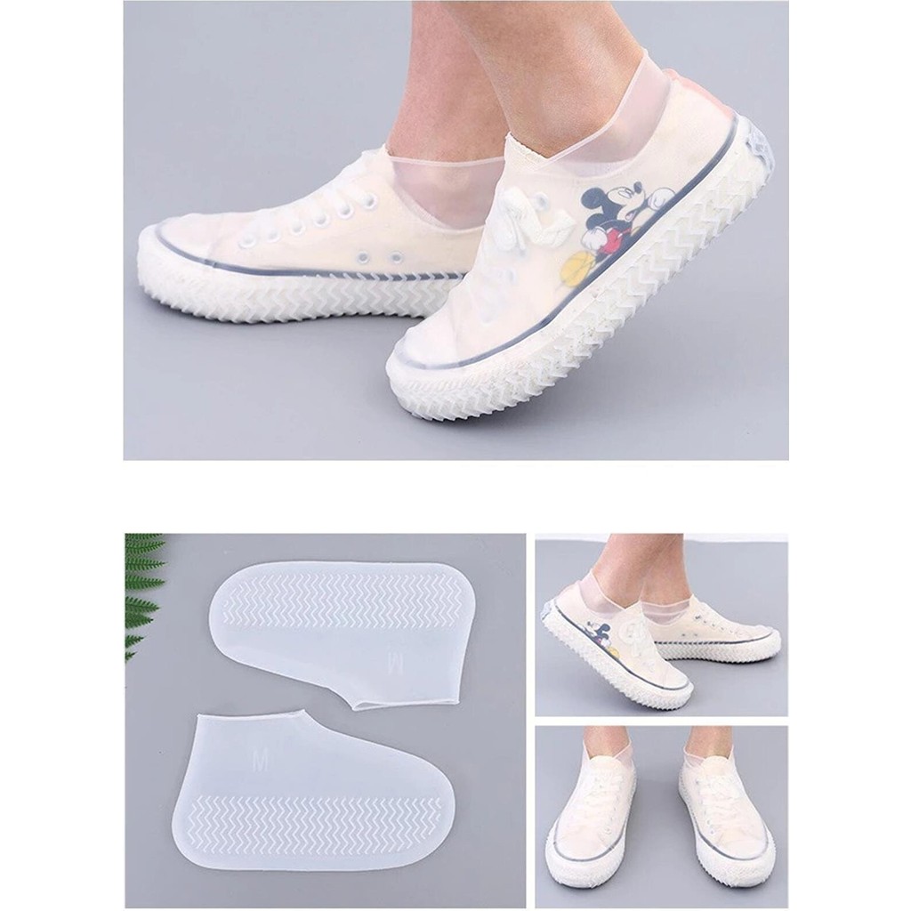 Hilall Shop Silikon Yağmur Koruyucu Ayakkabı Kılıfı Kaymaz Su Kir Geçirmez Medium (34-39) Ayakkabılar ve Çantalar Fiyatı