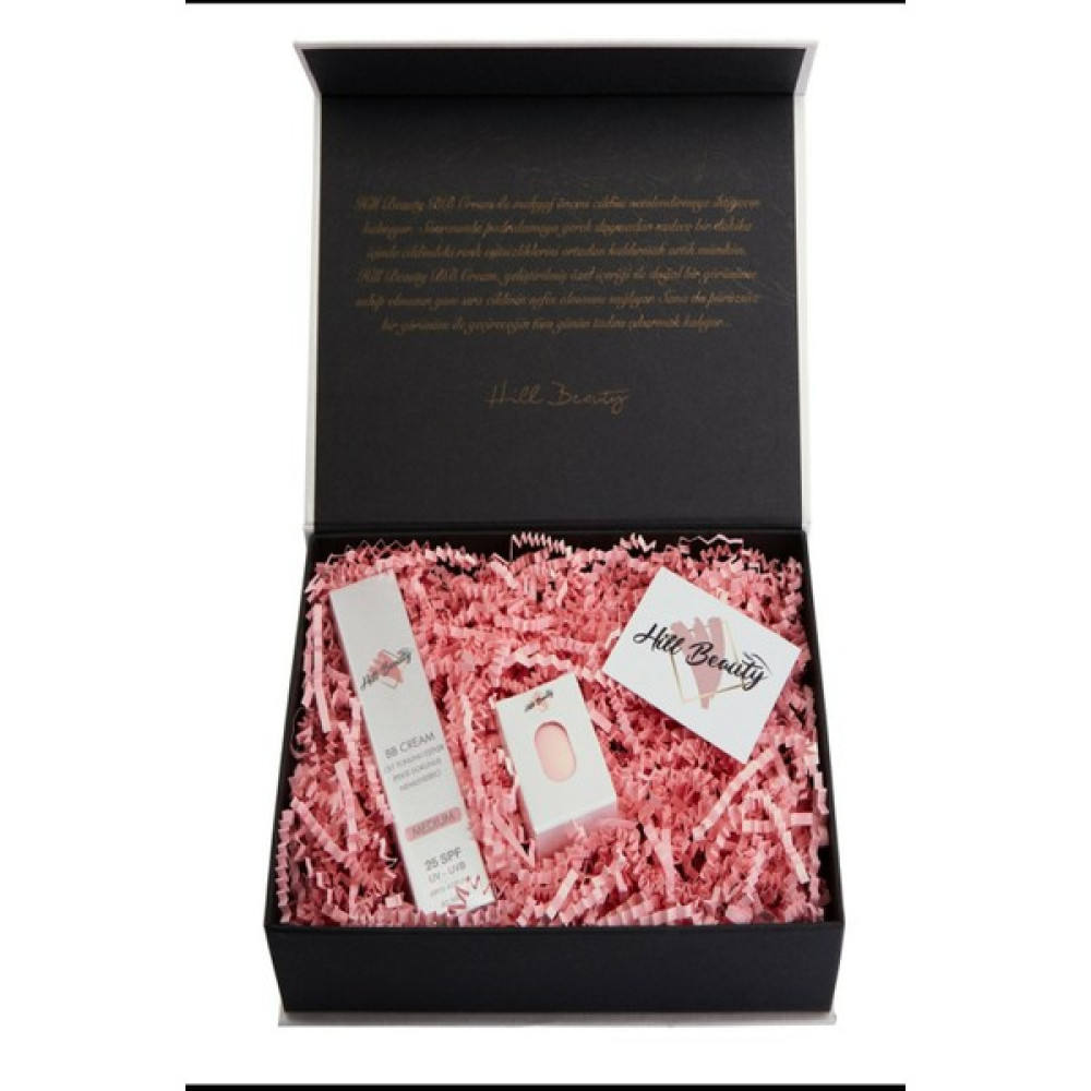 Hill Beauty Işıltı Kutusu Hyaluronik Asit Etkili Leke Karşıtı Bb Krem Medium 25 Spf/makyaj Süngeri - cilt tonunu eşitler,nemlendirir Cilt ve Yüz Bakımı Fiyatı