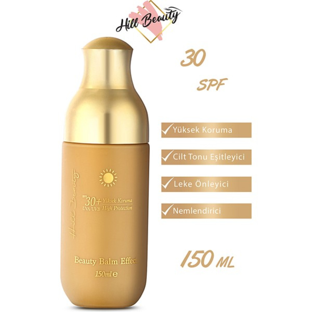 Hill Beauty Leke Karşıtı Renkli 30+SPF Vücut Güneş Kremi 150ml Güneş Kremleri ve Losyonları Fiyatı