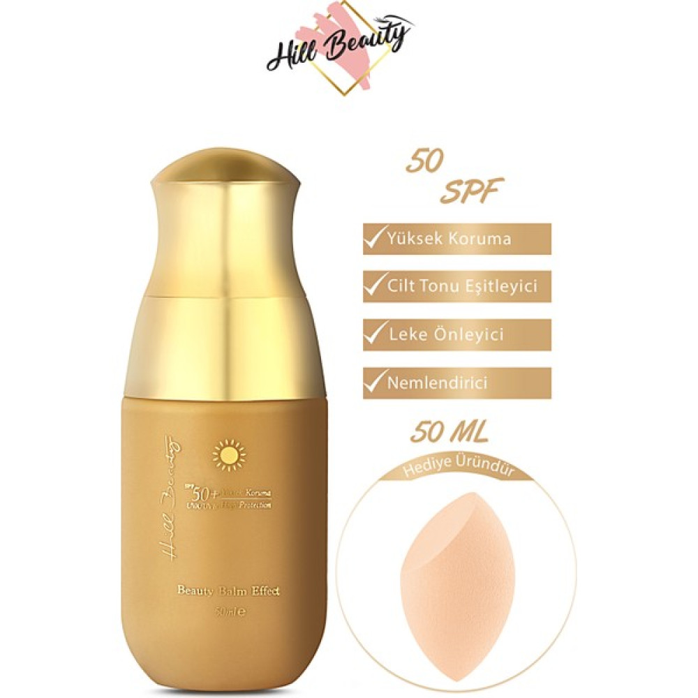Hill Beauty Leke Karşıtı Renkli 50 Spf Yüz Güneş Kremi 50ml Güneş Kremleri ve Losyonları Fiyatı