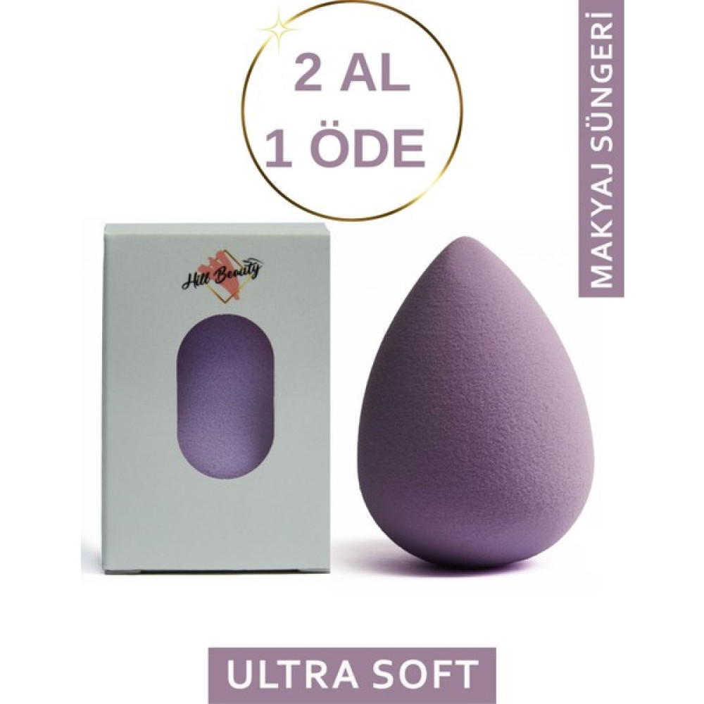 Hill Beauty Ultra Soft Makyaj Süngeri Lila Makyaj Fırça ve Aksesuarları Fiyatı