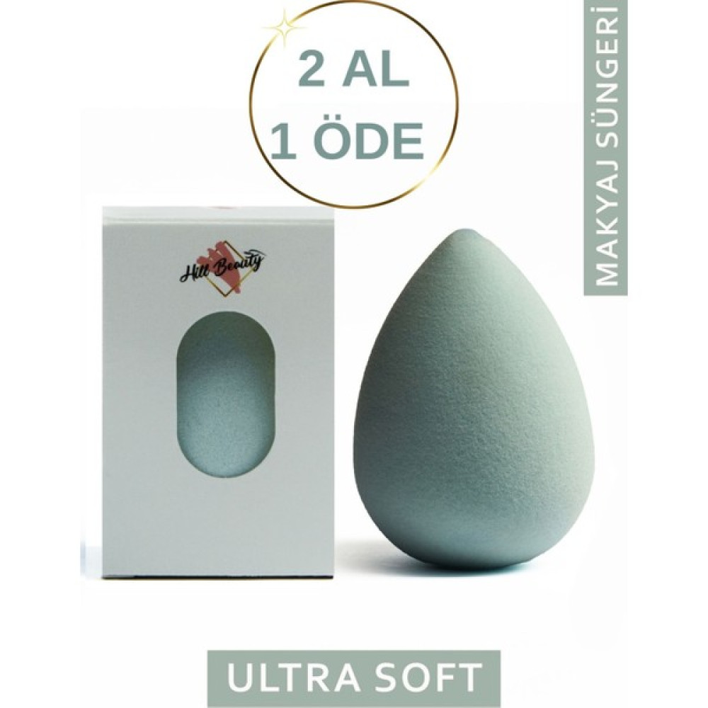 Hill Beauty Ultra Soft Makyaj Süngeri Yeşil Makyaj Fırça ve Aksesuarları Fiyatı