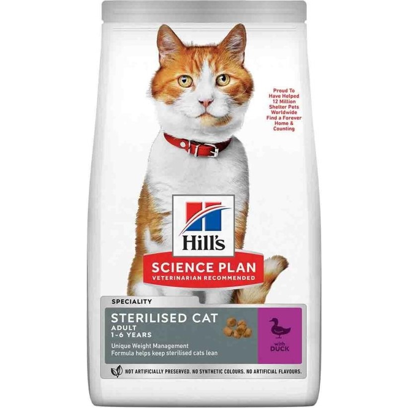 Hill's Science Plan Ördek Etli Kısırlaştırılmış Yetişkin Kedi Maması 10 kg Evcil Hayvan Ürünleri Fiyatı