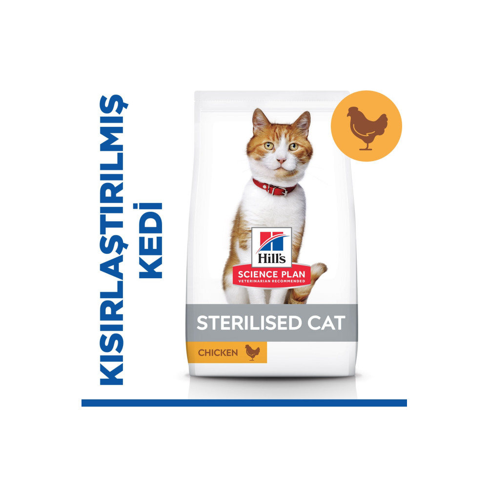 Hills Sterilised Yetişkin Tavuklu Kedi Maması 10 Kg Evcil Hayvan Ürünleri Fiyatı
