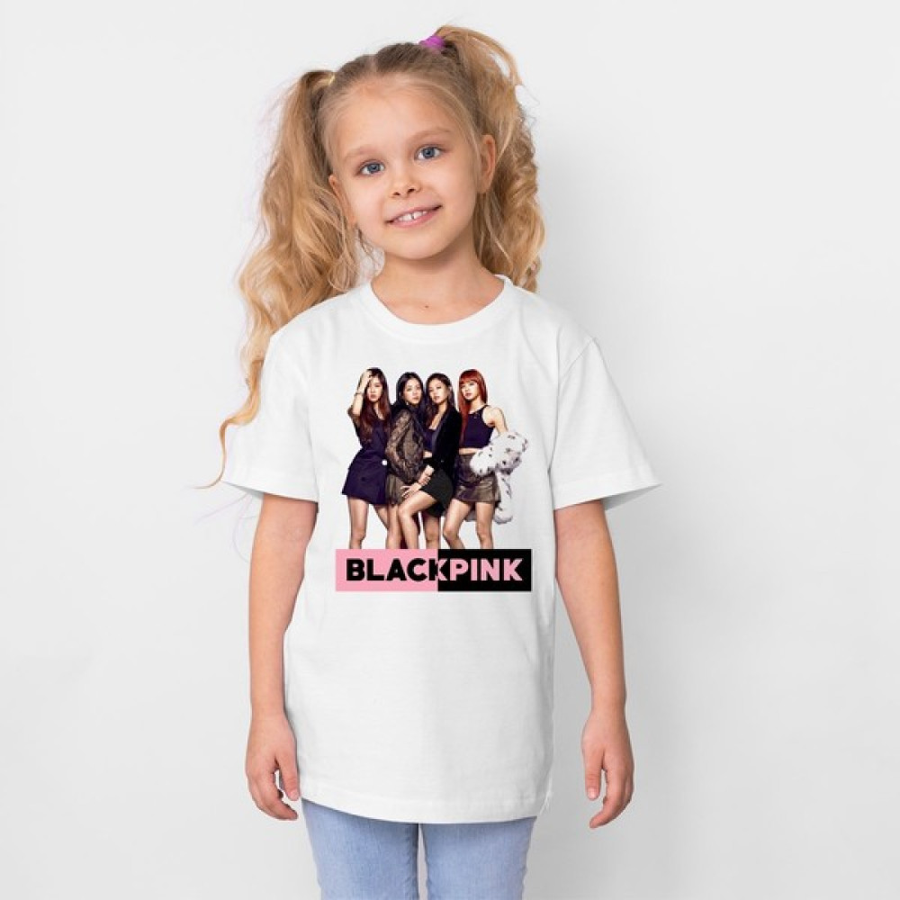 Hilon Blackpink Baskılı Unisex Çocuk Tişört H01 Kız Çocuk T-shirt Fiyatı