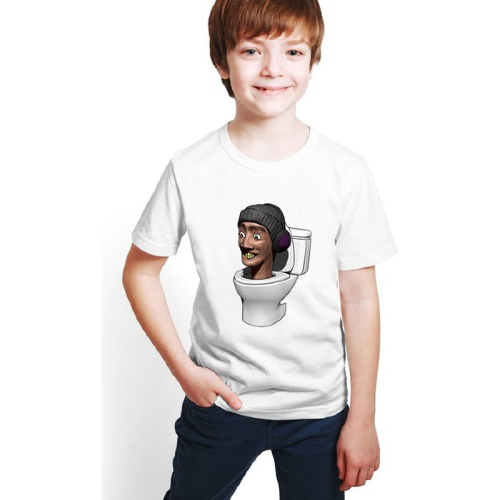 Hilon Skibidi Toilet Baskılı Unisex Çocuk Tişört H011 Erkek Çocuk T-shirt Fiyatı
