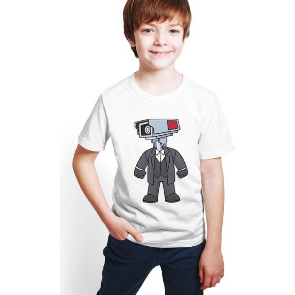 Hilon Skibidi Toilet Baskılı Unisex Çocuk Tişört H07 Erkek Çocuk T-shirt Fiyatı