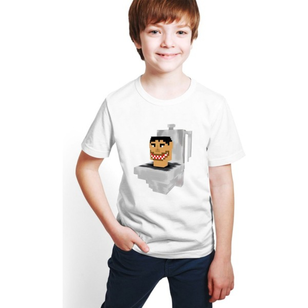 Hilon Skibidi Toilet Baskılı Unisex Çocuk Tişört HC013 Erkek Çocuk T-shirt Fiyatı