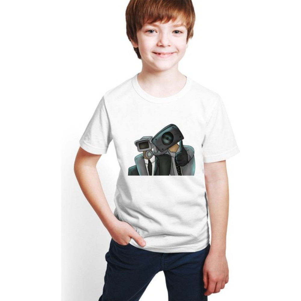 Hilon Skibidi Toilet Baskılı Unisex Çocuk Tişört HC015 Erkek Çocuk T-shirt Fiyatı