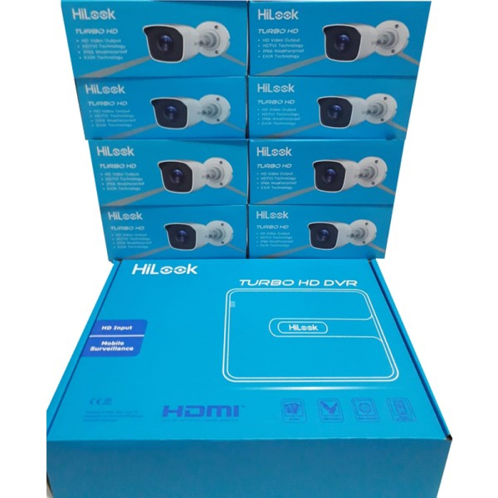 Hilook 8 Kanal Kayıt Cihazı +8 Adet Full Hd Kamera Paketi Güvenlik Kameraları Fiyatı